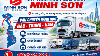 Minh Sơn Logistics - Vận chuyển hàng hóa Bắc - Trung - Nam